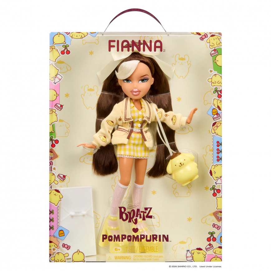 Bratz x Hello Kitty and Friends Fianna Pompompurin doll