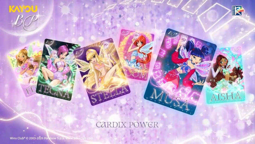 KAYOU x Winx Club Magic Edition (Fairy Diary Line) cards type