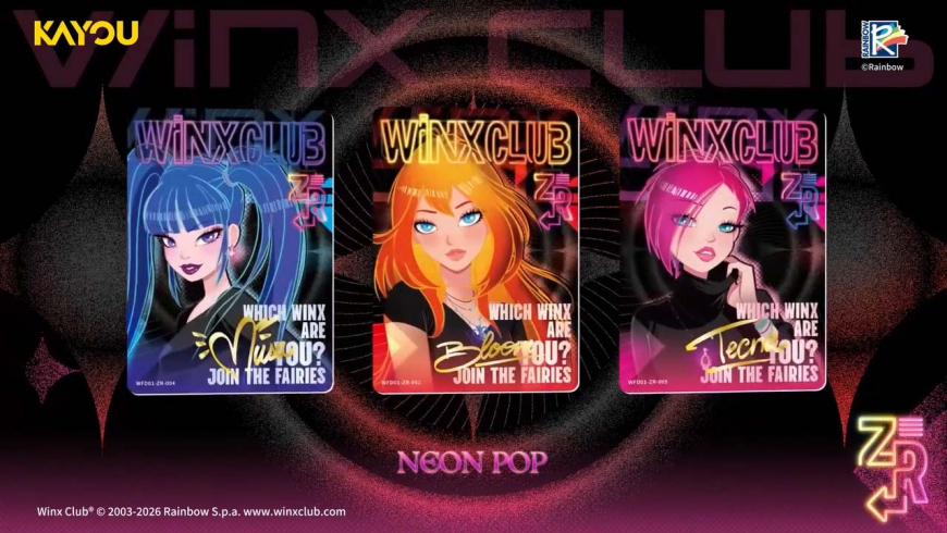 KAYOU x Winx Club Magic Edition (Fairy Diary Line) cards type