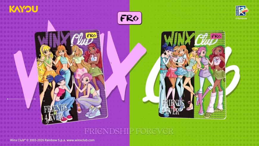 KAYOU x Winx Club Magic Edition (Fairy Diary Line) cards type