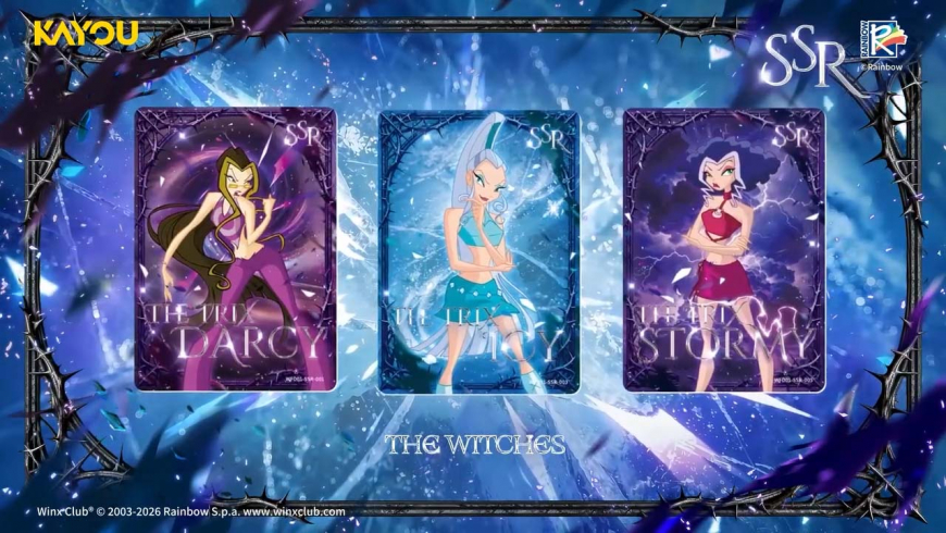 KAYOU x Winx Club Magic Edition (Fairy Diary Line) cards type