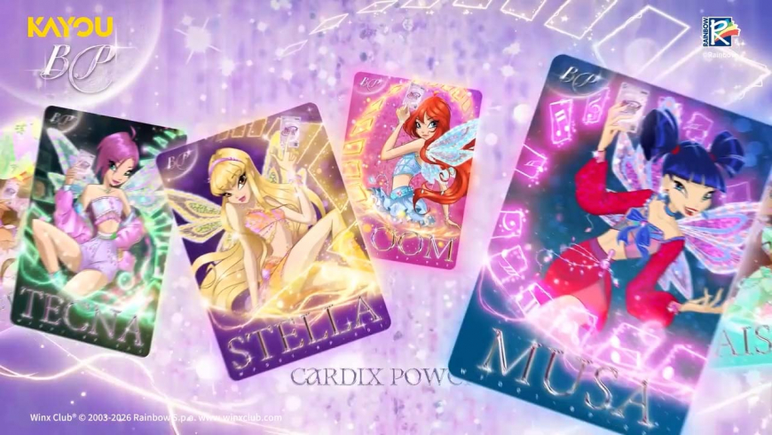 KAYOU x Winx Club Magic Edition (Fairy Diary Line) cards type