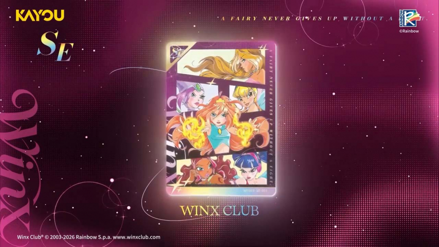 KAYOU x Winx Club Magic Edition (Fairy Diary Line) cards type