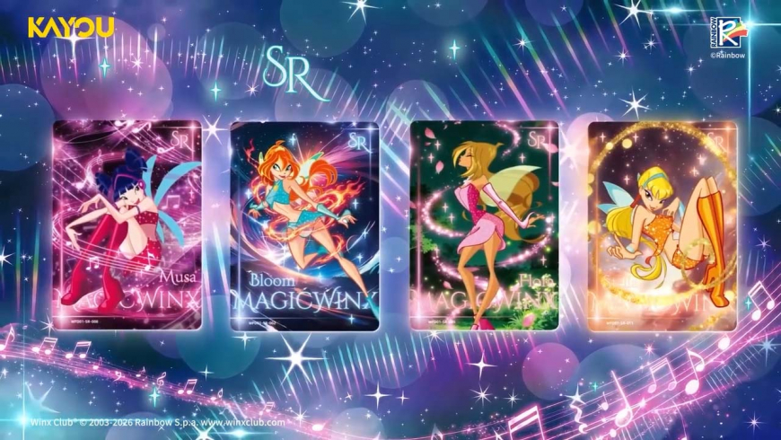 KAYOU x Winx Club Magic Edition (Fairy Diary Line) cards type