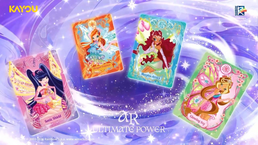 KAYOU x Winx Club Magic Edition (Fairy Diary Line) cards type
