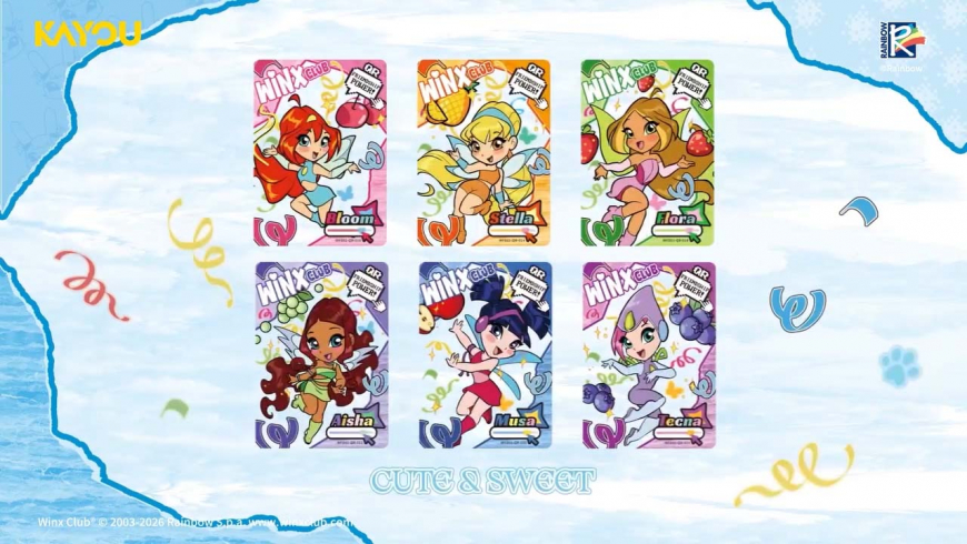 KAYOU x Winx Club Magic Edition (Fairy Diary Line) cards type