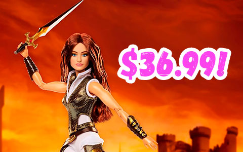 Barbie Signature Masters of The Universe He-Man and Teela Live-Action Film dolls