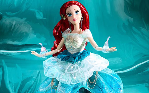 Disney Store Limited Edition a Treasure Edition Ariel doll