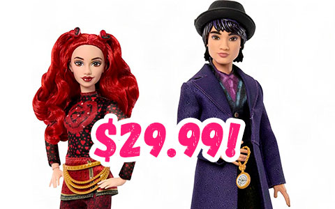 Prime Day Deal on Descendants: Wicked Wonderland Red & Max dolls