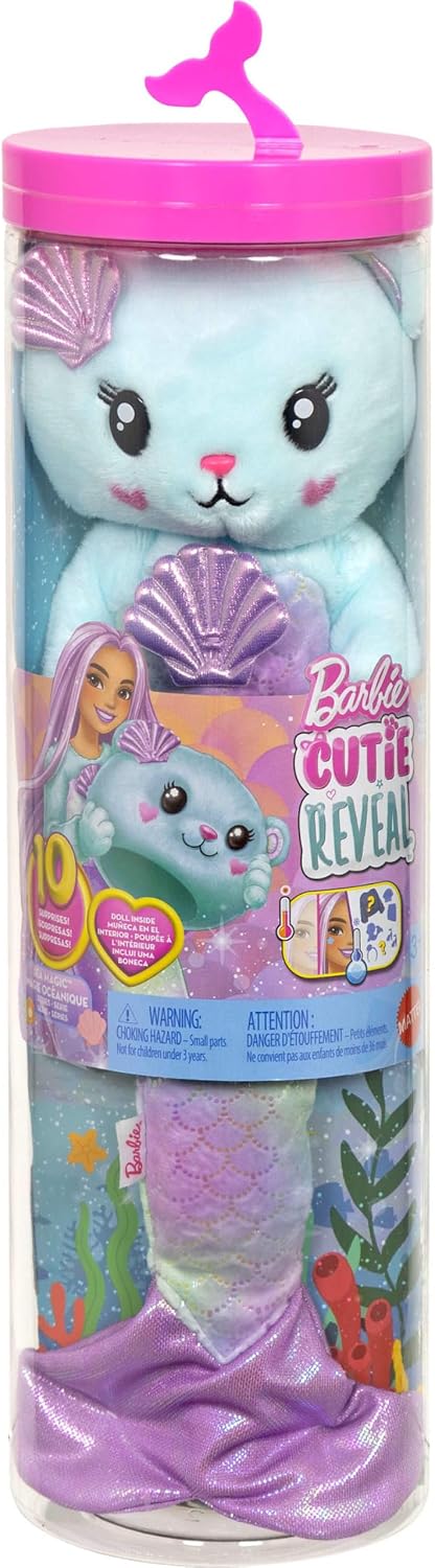 Barbie Cutie Reveal Sea Magic Seashell Bear doll