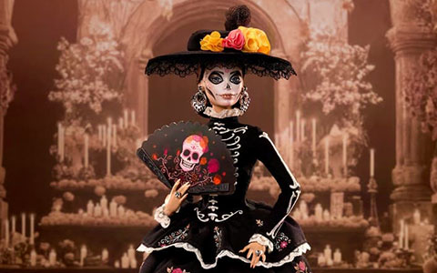 Barbie Día de muertos Calavera Catrin Designer doll 2026