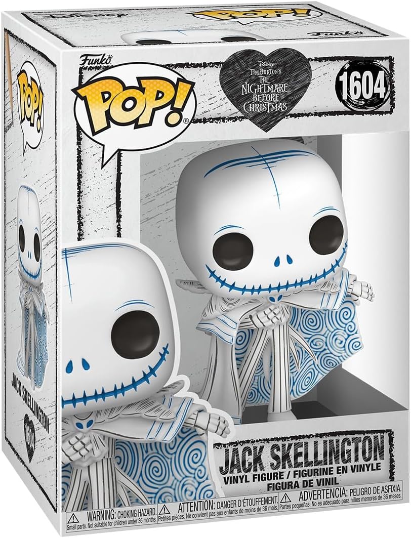 Funko Pop! Disney: TNBC Valentines Jack Skellington Sketched