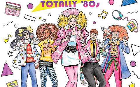 Barbie Totally 80's - The Official Coloring Book