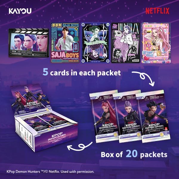 Kayou K-Pop Demon Hunters Series 2 Classic Edition cards