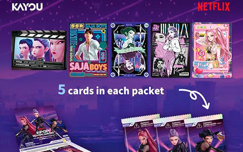 Kayou K-Pop Demon Hunters Series 2 cards Classic and Energy editions