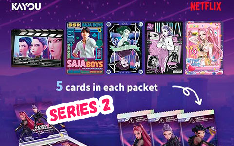 Kayou K-Pop Demon Hunters Series 2 cards Classic and Energy editions