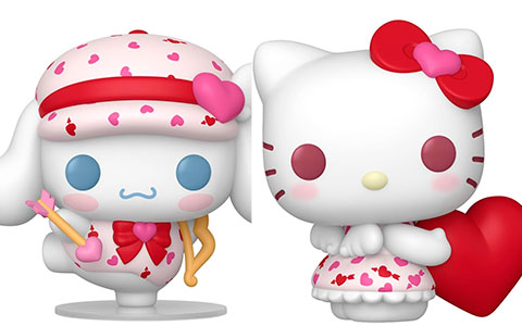 Funko POP Sanrio Valentines - Cinnamoroll and Hello Kitty