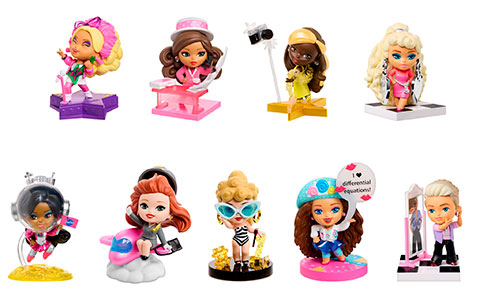 Barbie Mini B First and Faves Dolls - blind box figures