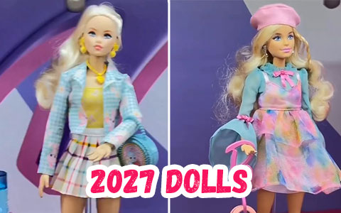 First look at new Barbie core dolls 2027