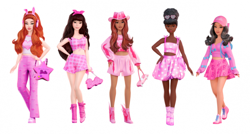 Barbie DreamStyle x Roblox game