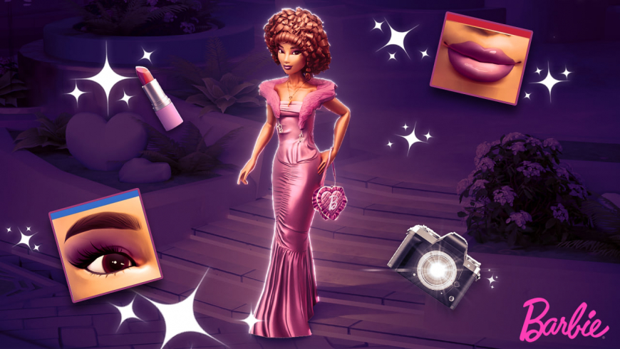 Barbie DreamStyle x Roblox game