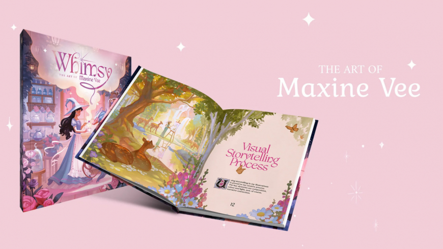 Whimsy: The Art of Maxine Vee artbook