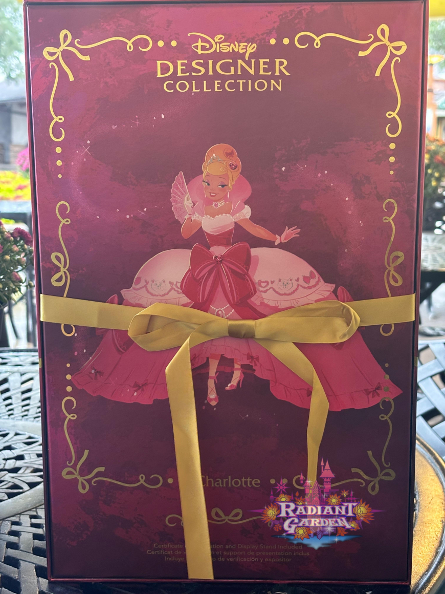 Disney Store Designer Collection Limited Edition Charlotte doll 2026 irl photo