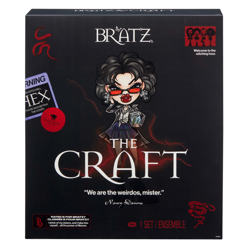 Bratz x The Craft Nancy collector doll