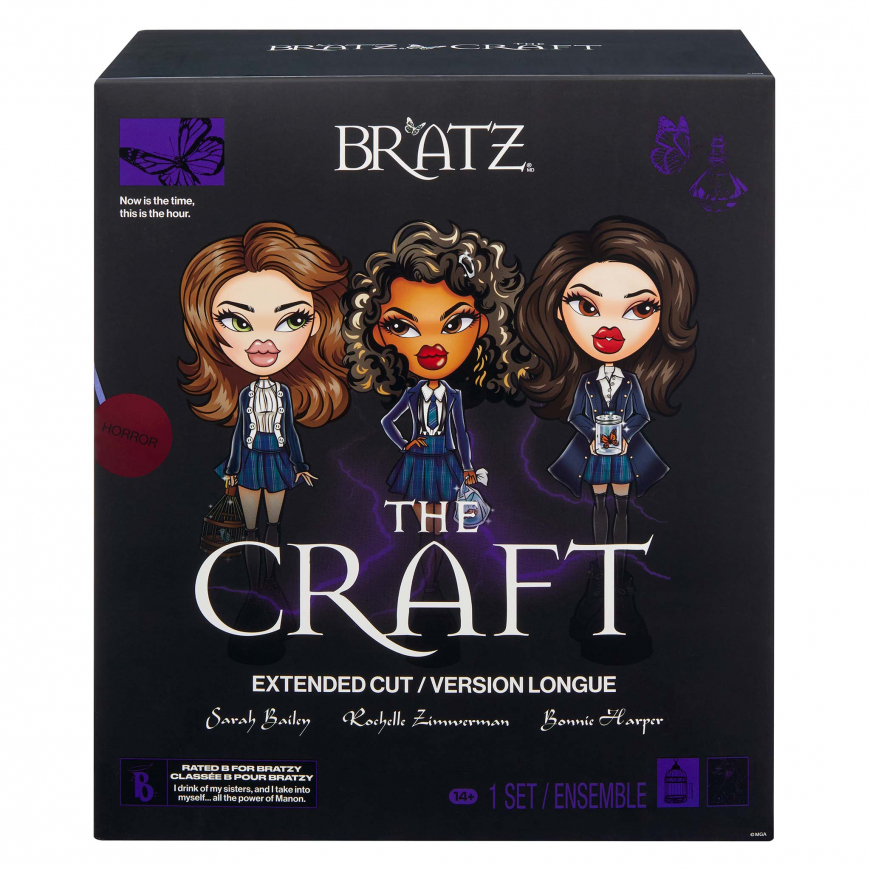 Bratz x The Craft Three-pack dolls