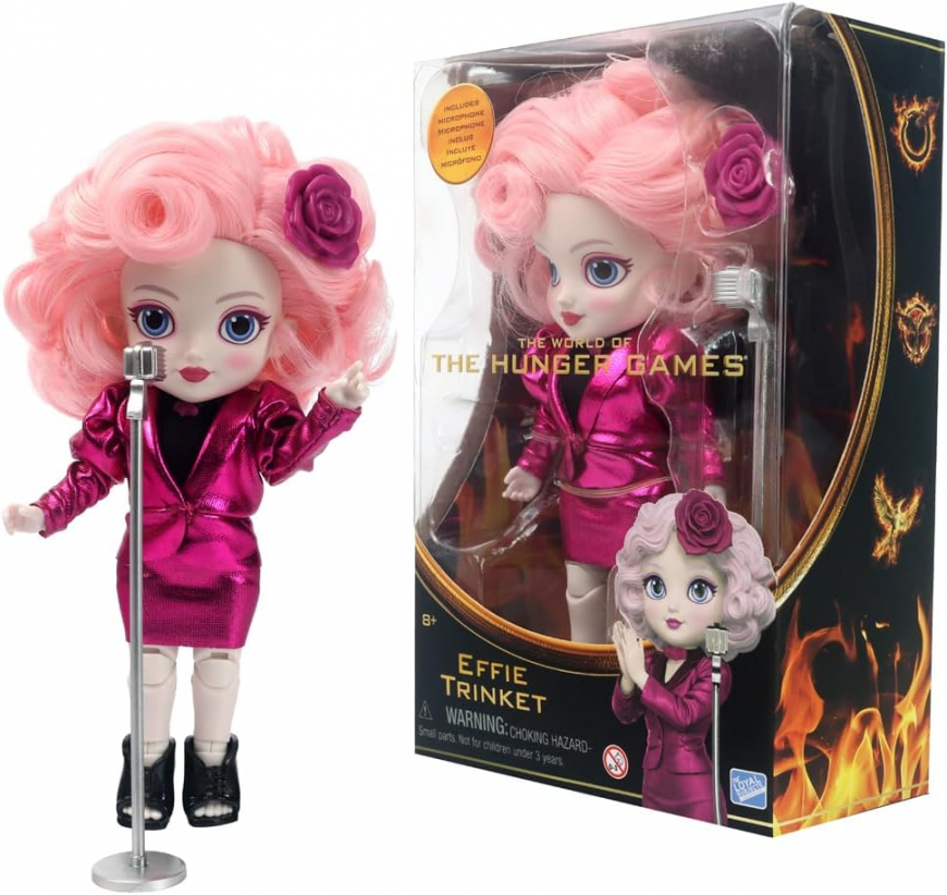 The Loyal Subjects Hunger Games Katniss Everdeen and Effie Trinket 5.5-inch Fashion Dolls