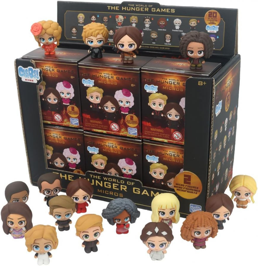 The Loyal Subjects Hunger Games Cheebee Micro Blind Box 12-Pack Set