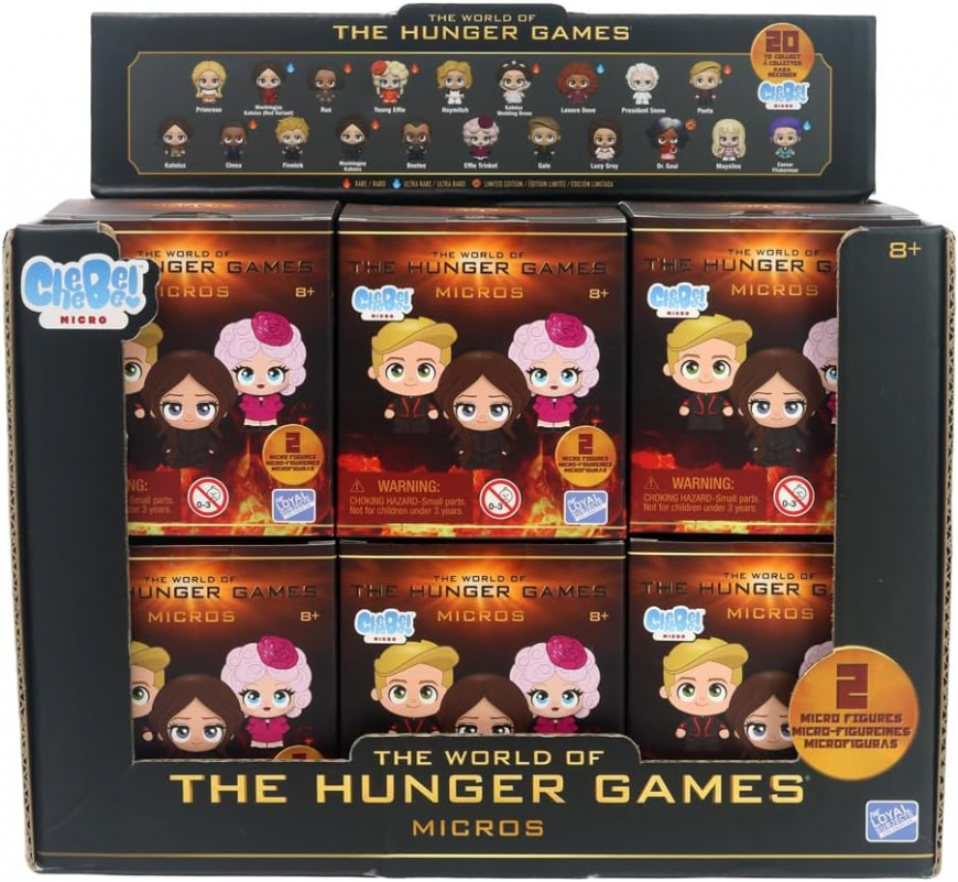 The Loyal Subjects Hunger Games Cheebee Micro Blind Box 12-Pack Set