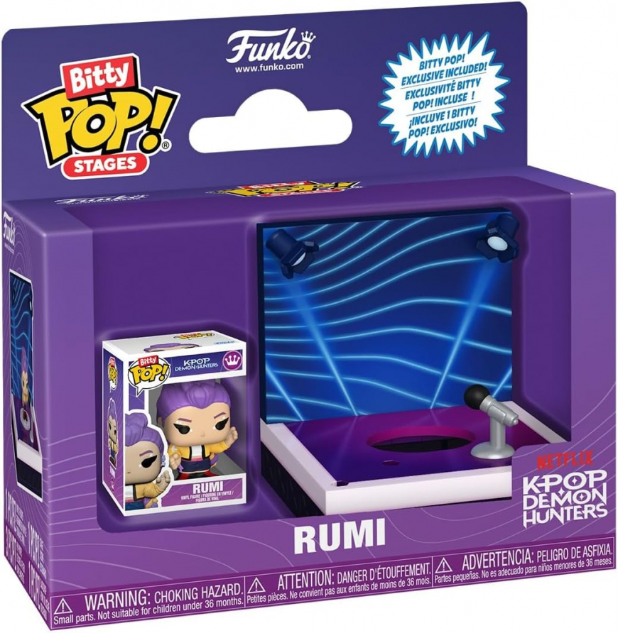 Funko Pop! Bitty Stages: Kpop Demon Hunters Rumi