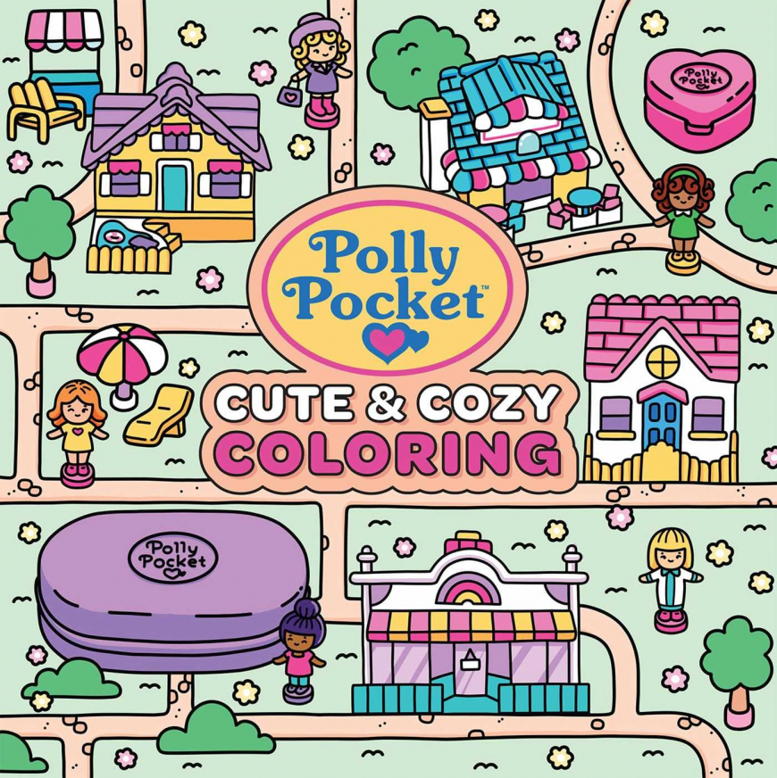 Polly Pocket: Cute & Cozy Coloring book