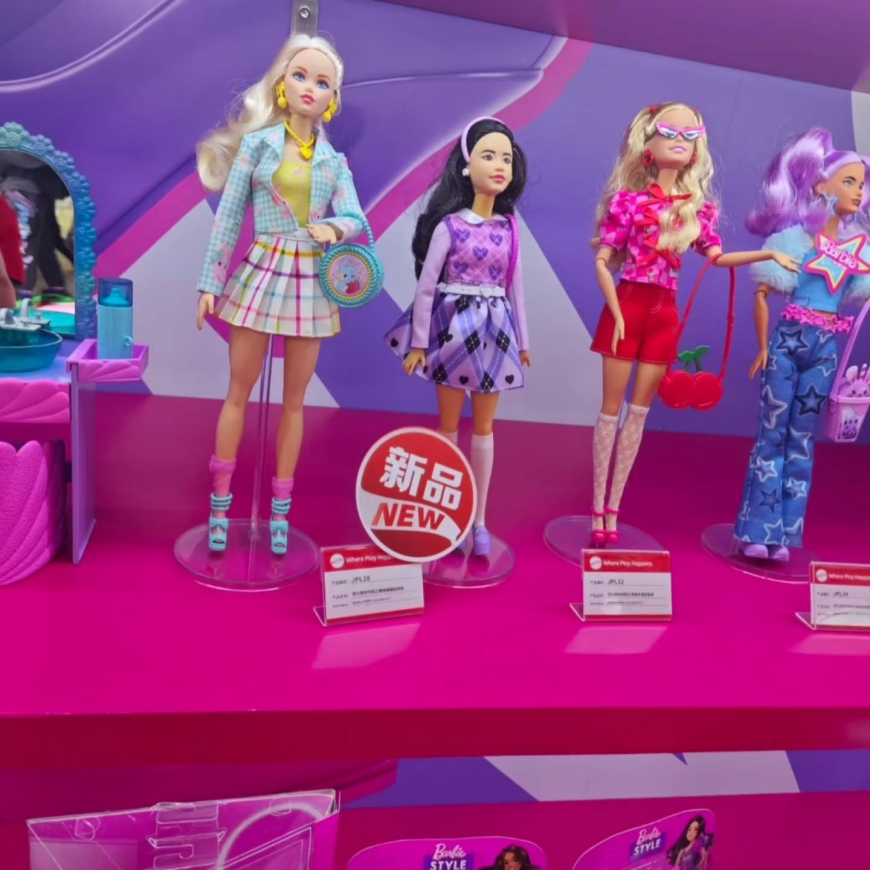 First look at new Barbie core dolls 2027