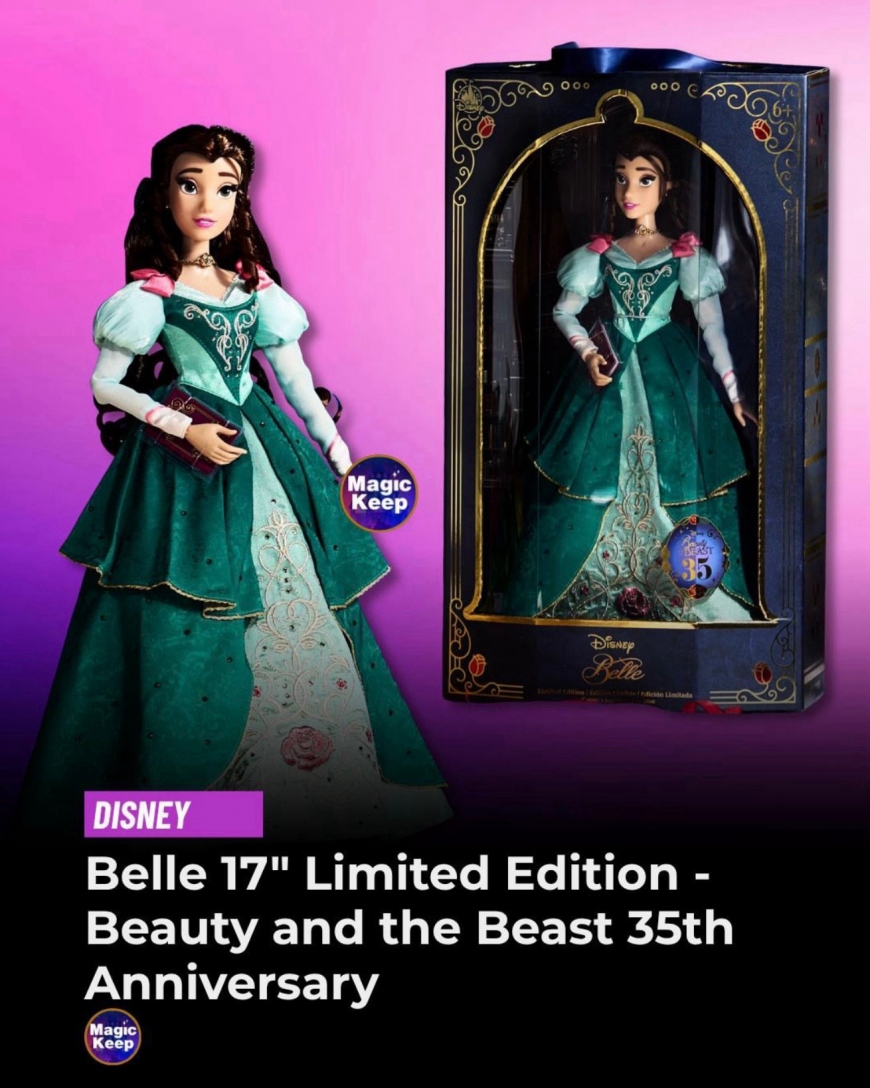 Disney Limited Edition Belle Beauty and the Beast 35 anniversary doll