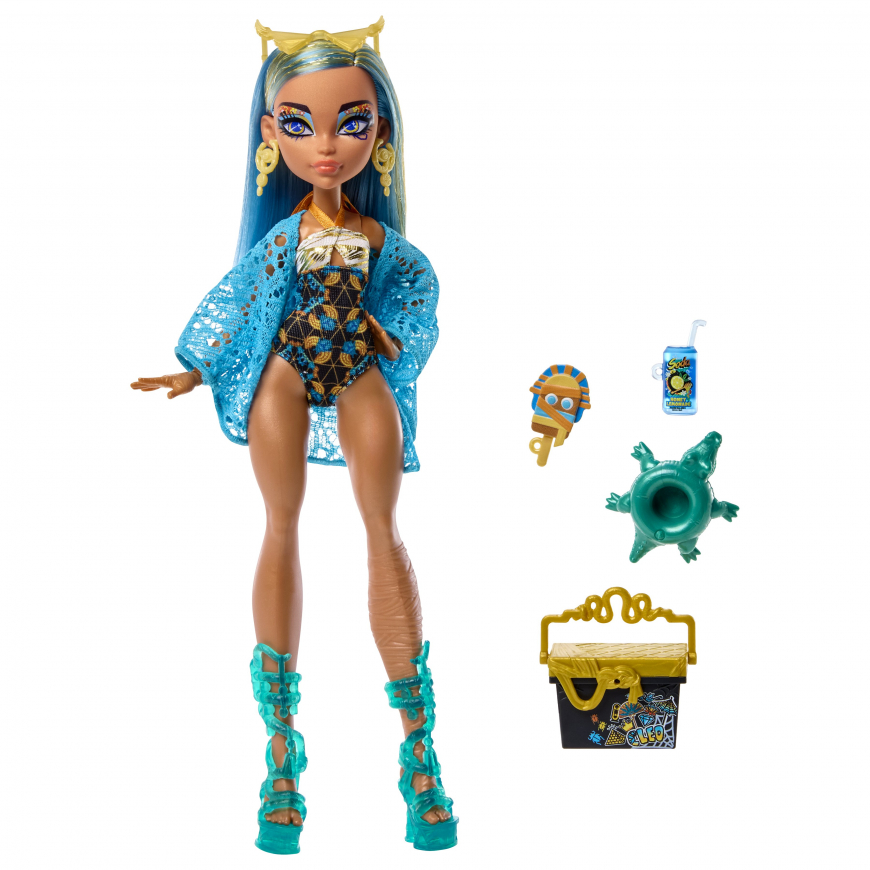 Monster High Buried Secrets Spooky Pool Party Cleo doll