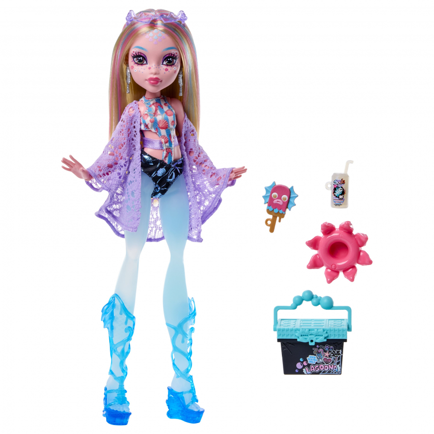 Monster High Buried Secrets Spooky Pool Party Lagoona doll