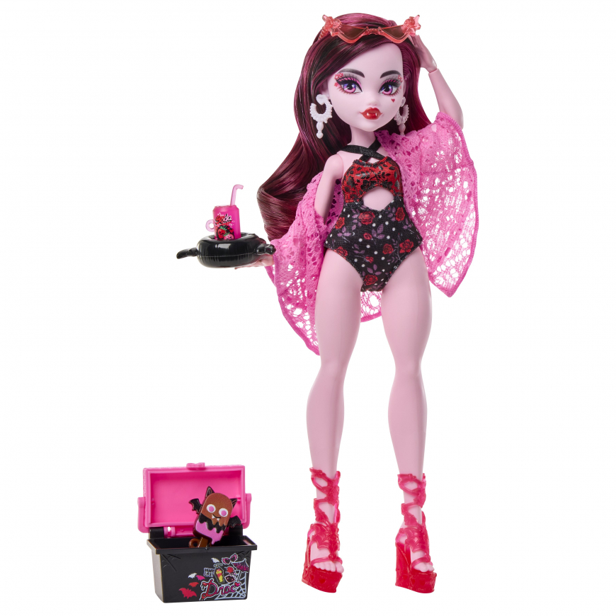 Monster High Buried Secrets Spooky Pool Party Draculaura doll