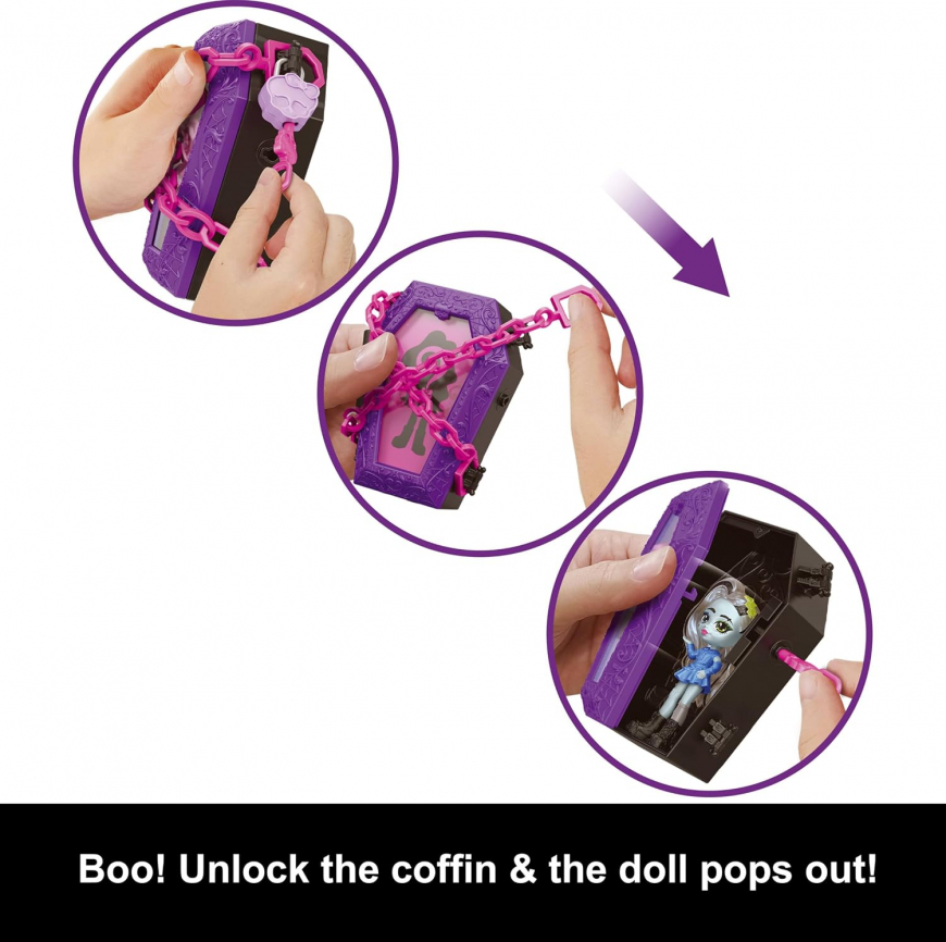 Monster High Little Frights Coffin Charms Pop Dolls